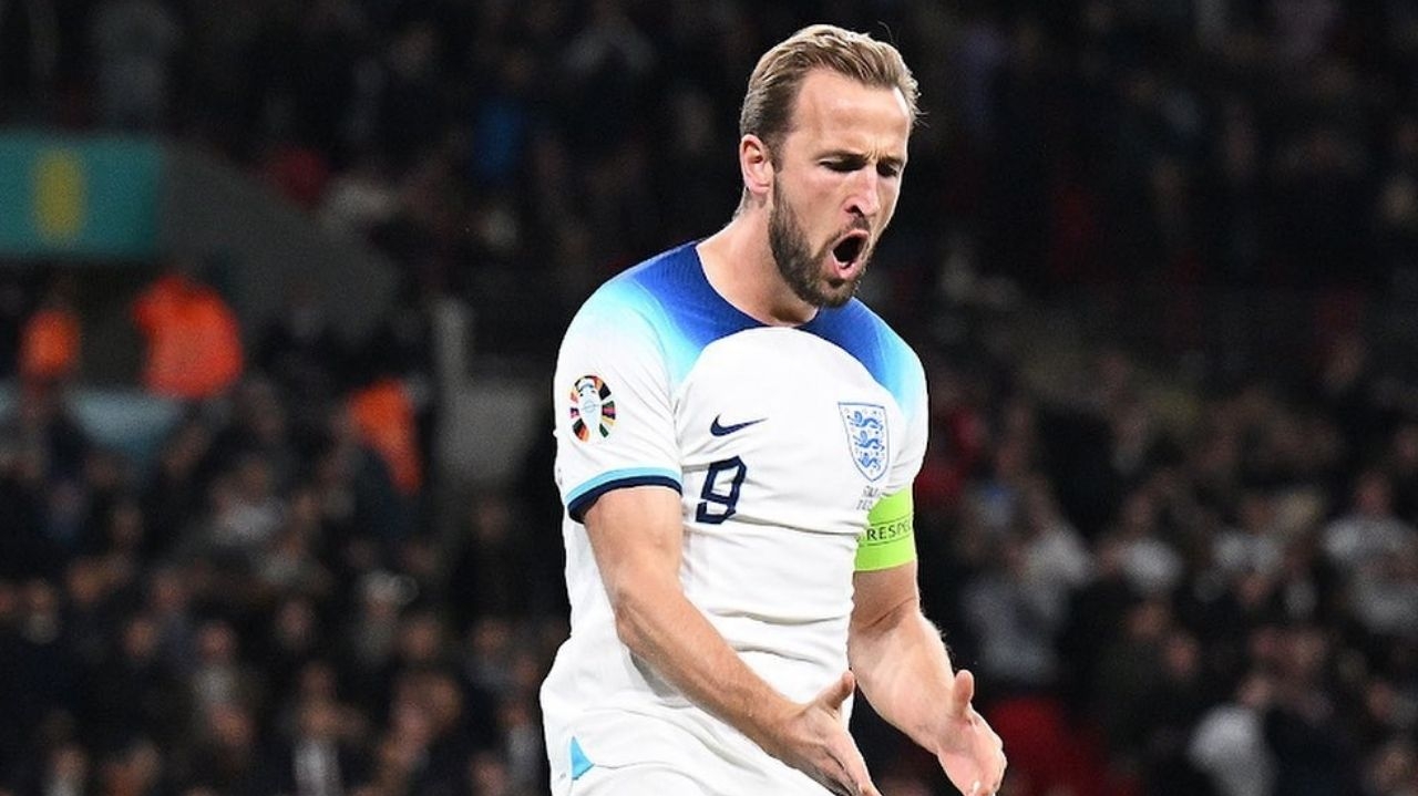 Harry Kane bate recorde pela seleção inglesa nas eliminatórias da Eurocopa