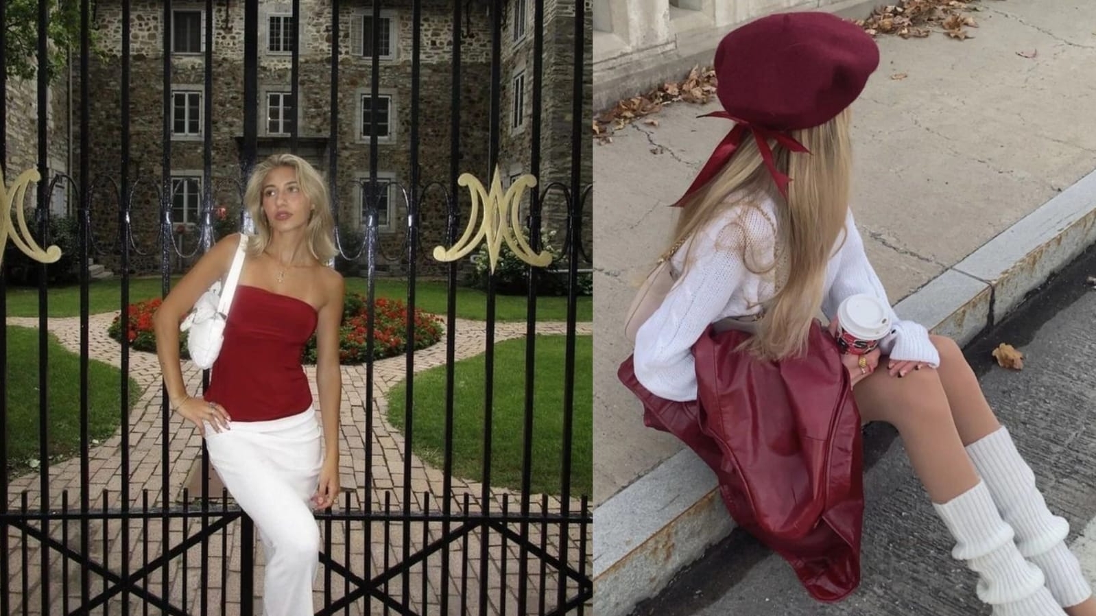 Looks em tons de vermelho cereja são tendências na primavera