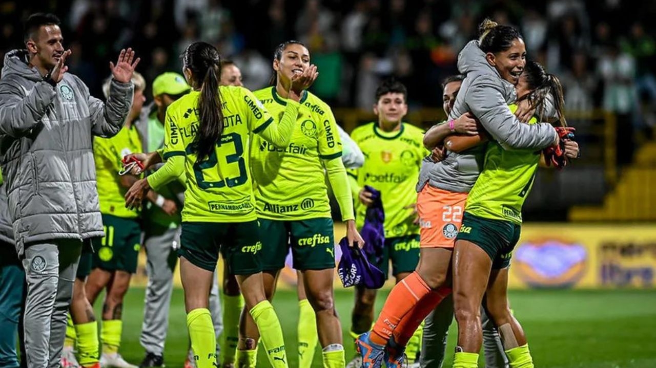Palmeiras avança e assegura segunda final brasileira da historia da Libertadores Feminina
