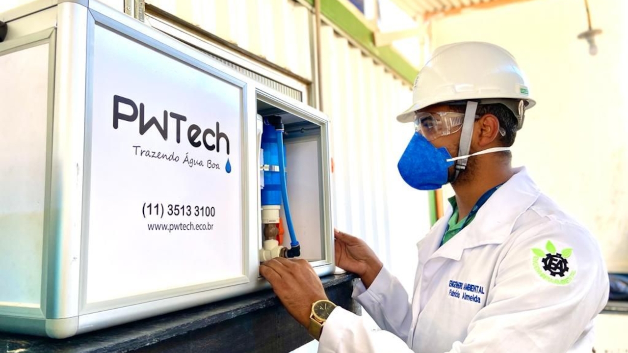 Brasil envia purificadores da PWTech para aliviar crise de água em Gaza