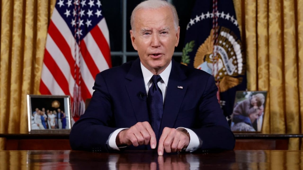 Biden aborda guerras e compara Putin ao Hamas em seu pronunciamento