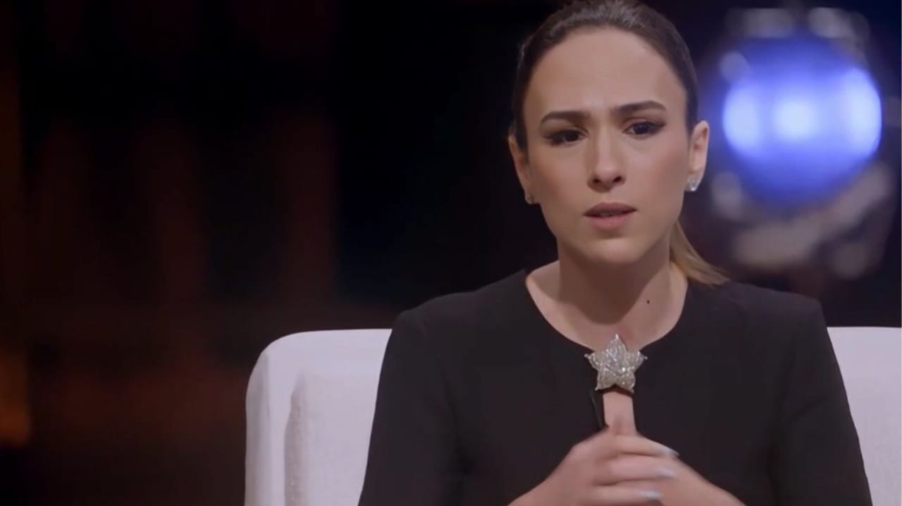 Tatá Werneck se emociona ao falar como sua gravidez foi difícil