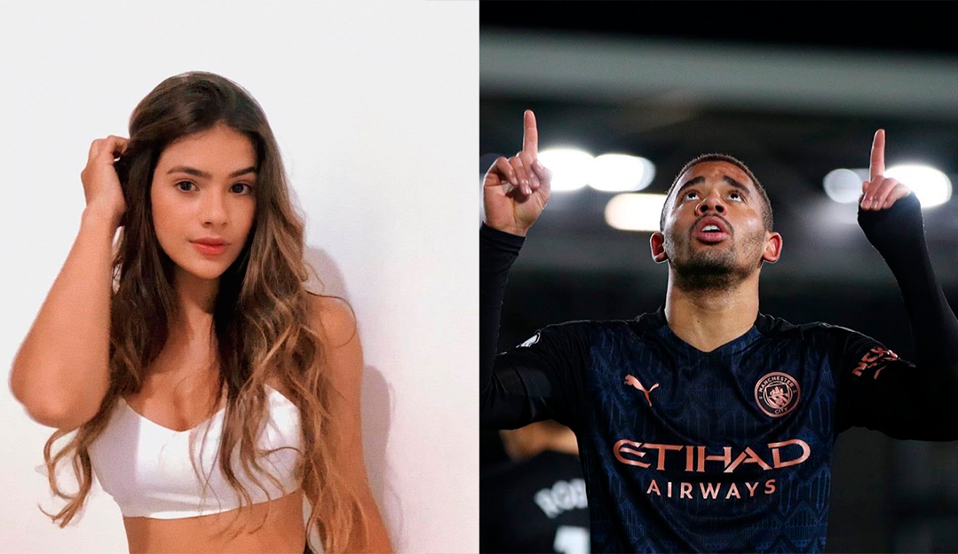 Influencer sobre namoro com jogador Gabriel Jesus “/Só diz respeito a nós dois”/