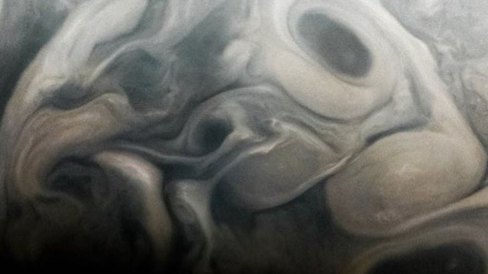 NASA registra imagem de Júpiter estampada com rosto