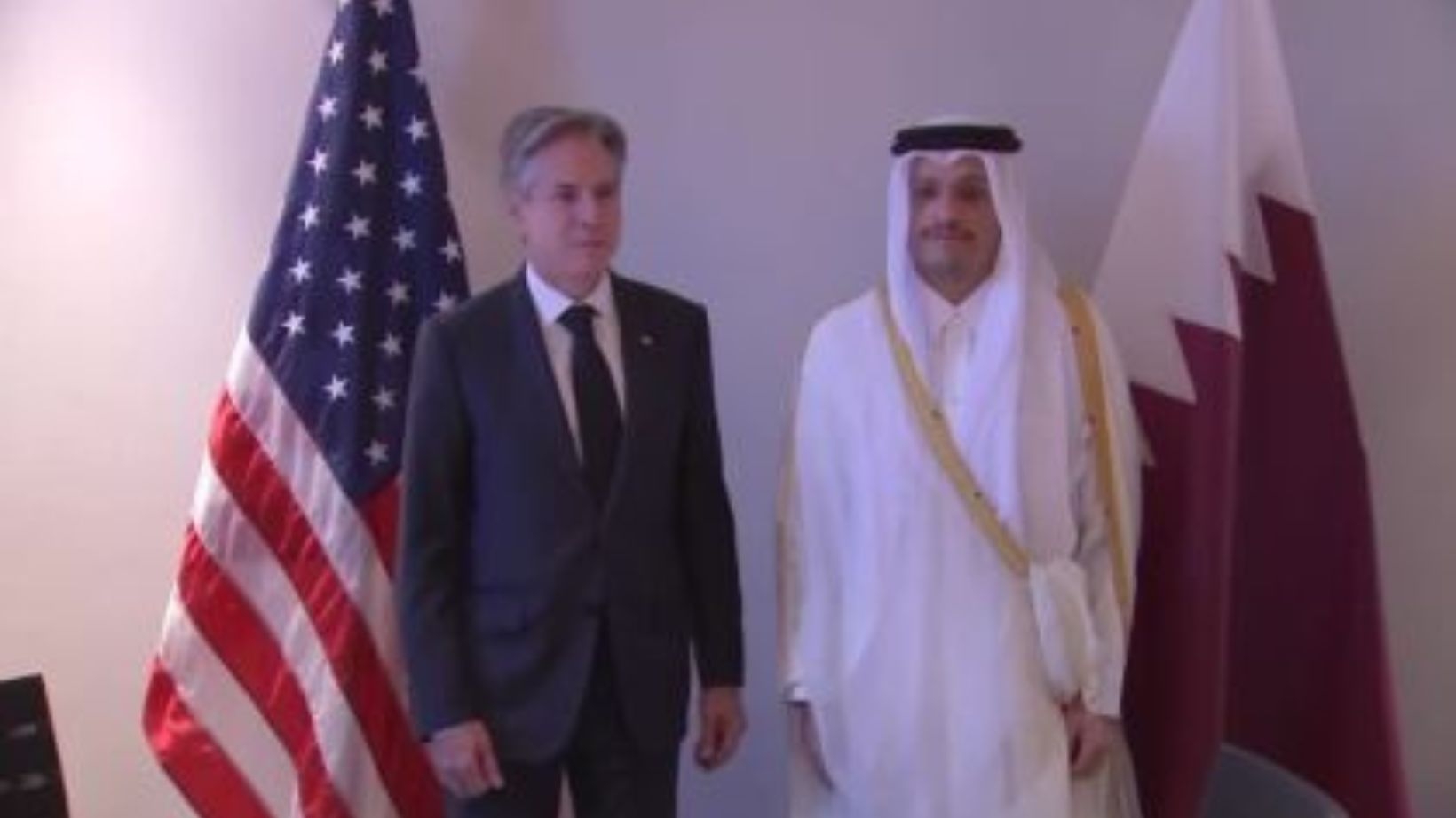 Primeiro ministro da Jordânia se encontra com secretário de estado dos EUA