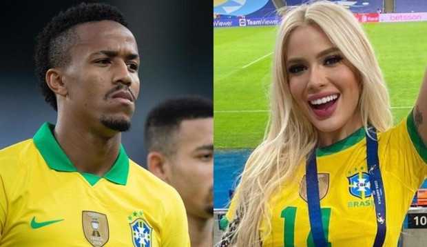 Zagueiro da seleção brasileira, Éder Militão, tem romance com influencer