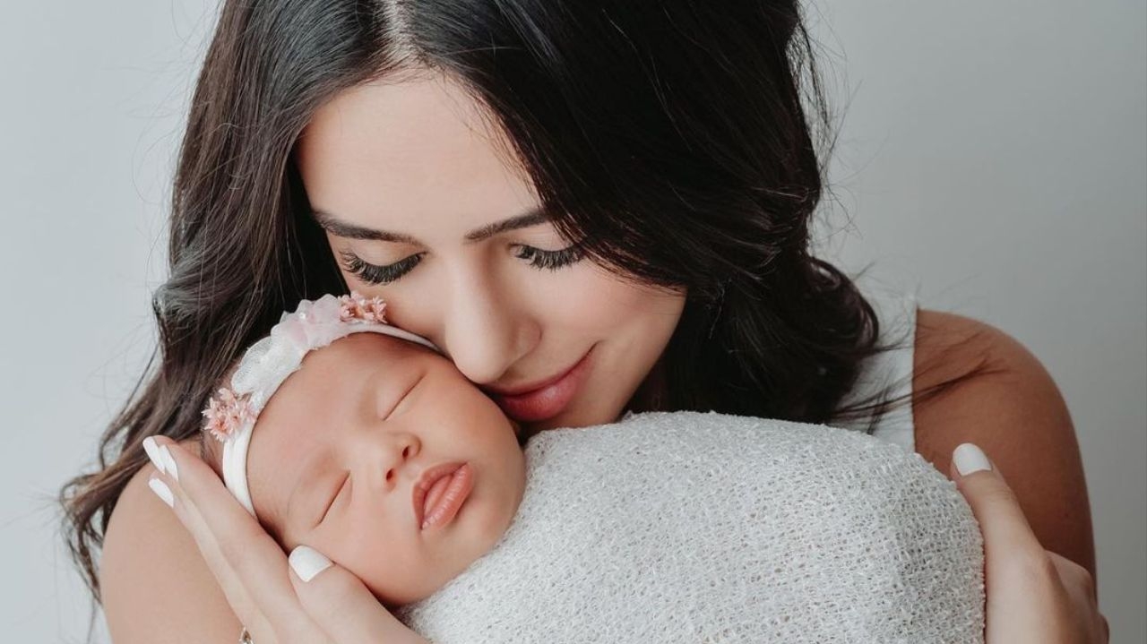 Bruna Biancardi comemora o primeiro mês de sua filha Mavie
