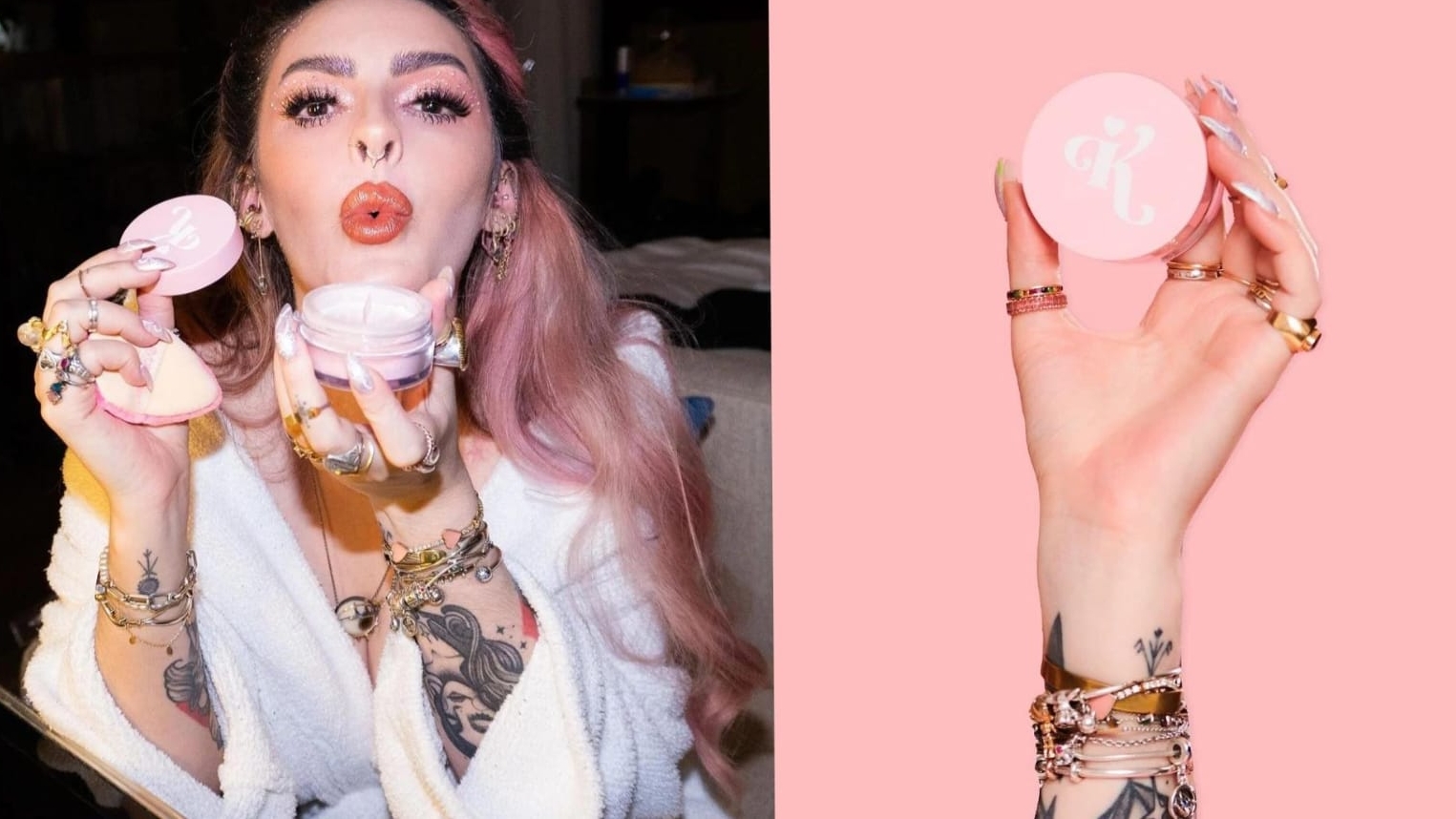 Karen Bachini Beauty: pó solto rosa é o novo hit de maquiagem