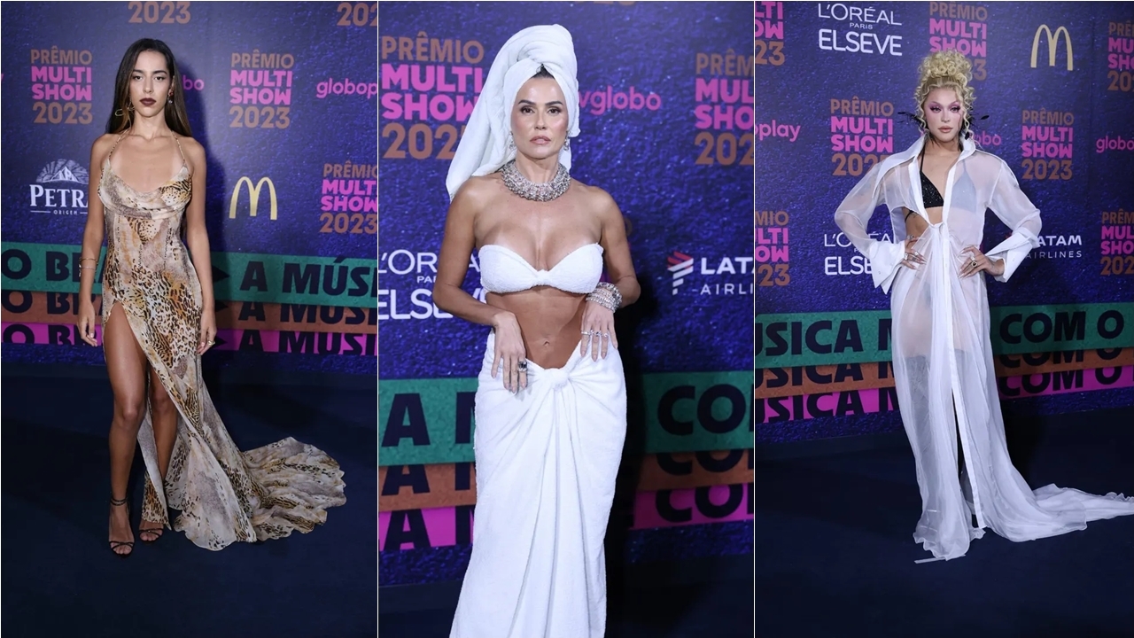 Confira os melhores looks do “Prêmio Multishow 2023”