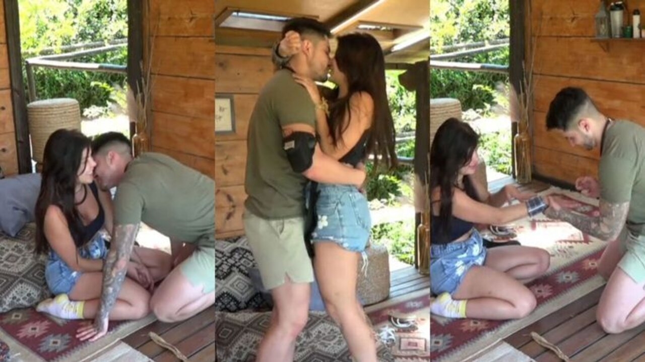 A Fazenda 15: Lucas Souza surpreende Jaque com pedido de namoro