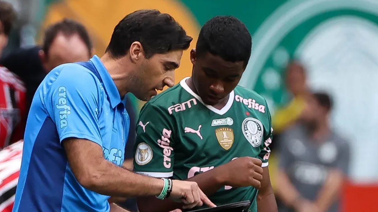 Abel Ferreira elogia processo de transição de Endrick no Palmeiras: “aposta ganha do clube”