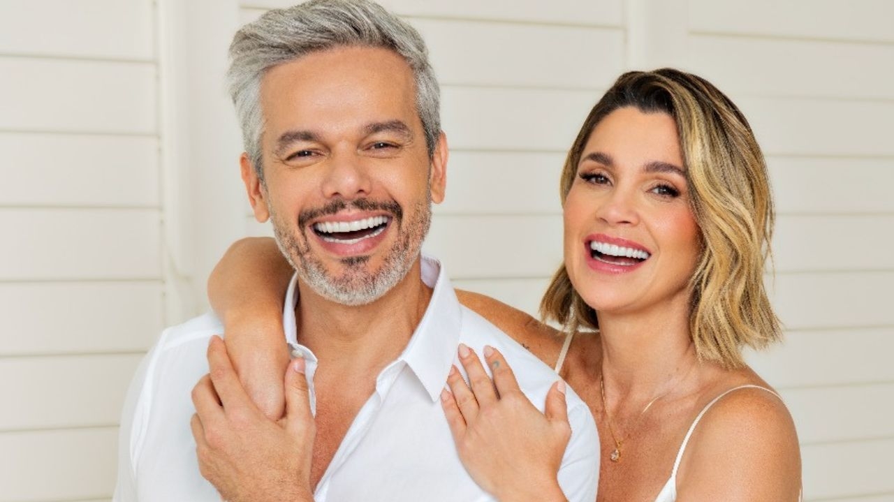Flávia Alessandra e Otaviano Costa estrelam campanha de marca brasileira de relógios
