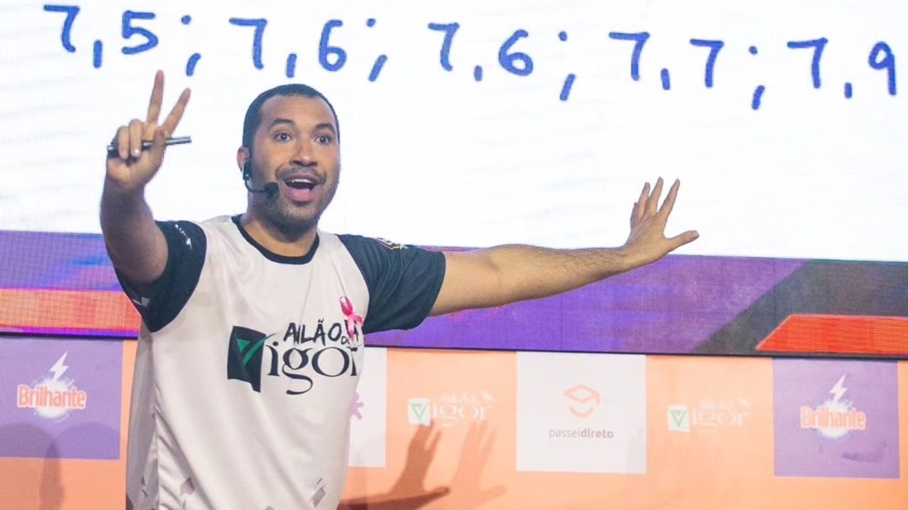 Gil do Vigor dá dicas de matemática para estudantes que prestarão Enem