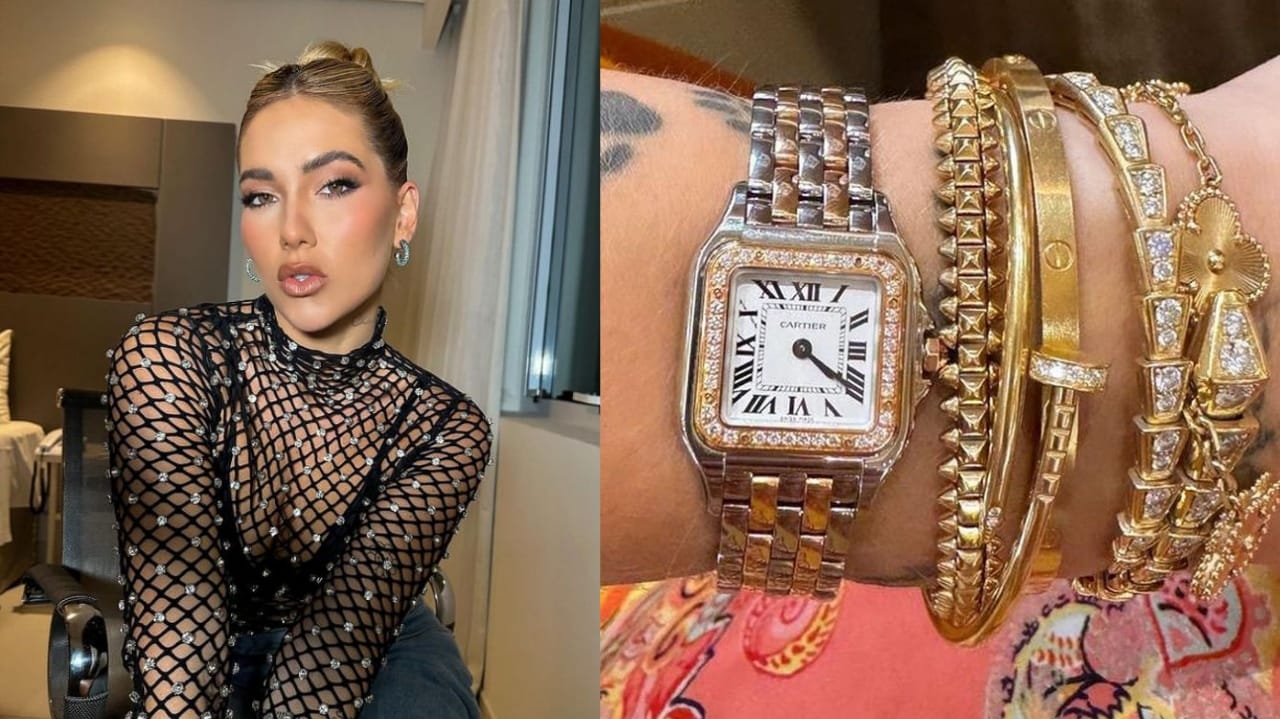 Virginia Fonseca se presenteia com um relógio de luxo avaliado em 94mil