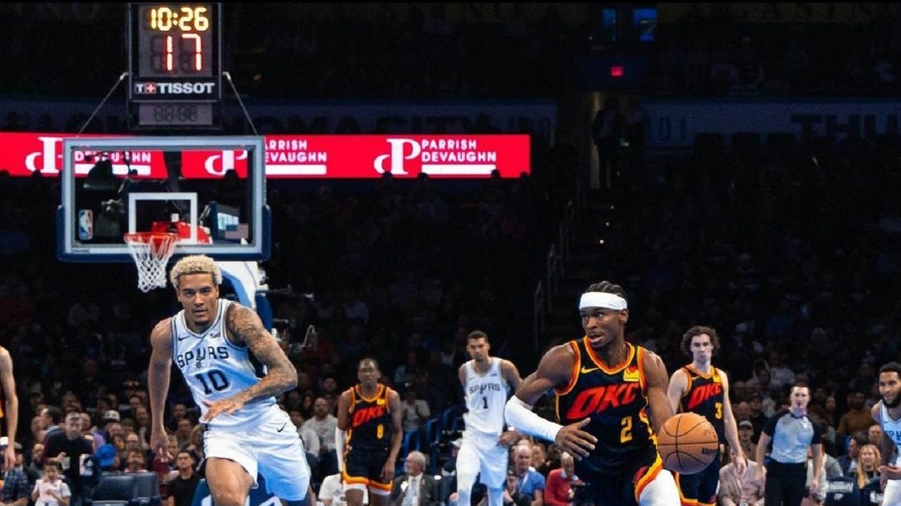 OKC vence os Spurs com facilidade
