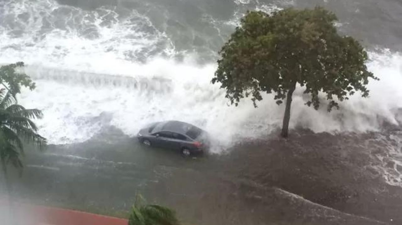 Litoral Norte de São Paulo pode ter ventos de até 75km/h e ressaca do mar, informa Marinha