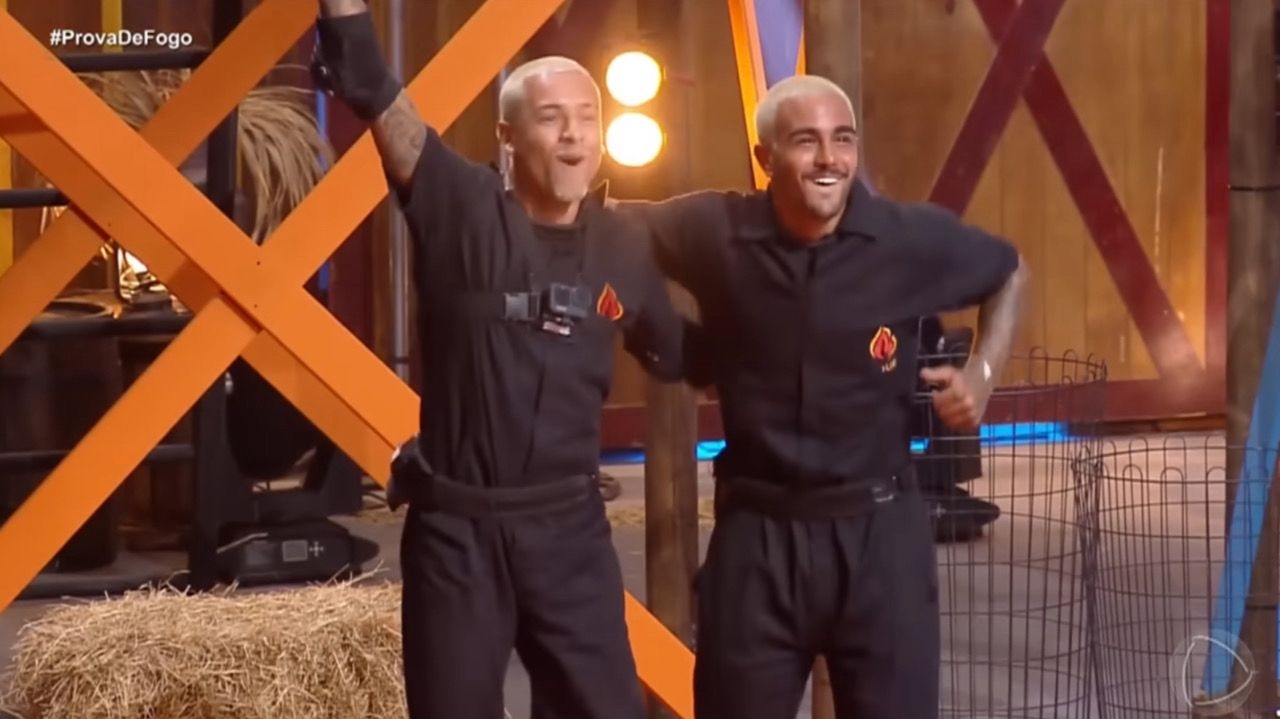 A Fazenda 15: WL conquista Prova do Lampião com ajuda de Yuri