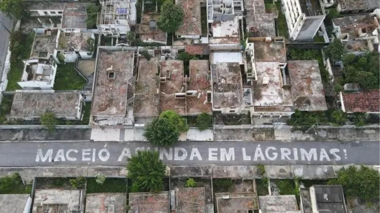 Mina em Maceió registra novo tremor, porém, velocidade de movimentação do solo diminui