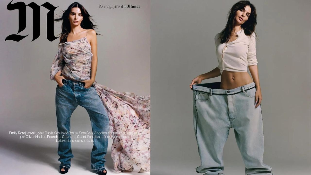 Emily Ratajkowski é alvo de críticas após ensaio para revista francesa