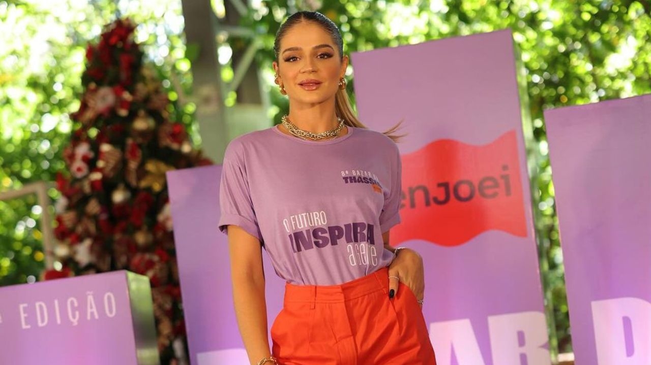 Bazar filantrópico de Thássia Naves bate recorde de vendas