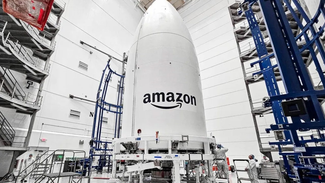 Amazon divulga resultados promissores sobre seu novo projeto de internet via satélite