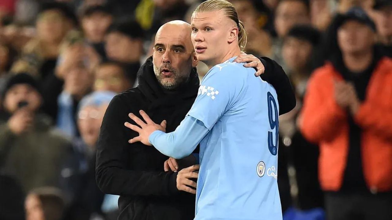 Guardiola descarta Haaland de último jogo do Manchester City antes do Mundial