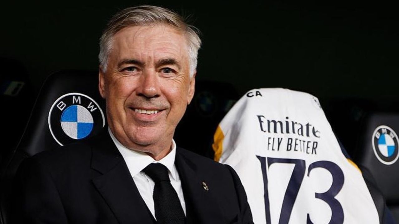 Ancelotti renova com o Real Madrid e deixa CBF sem direção