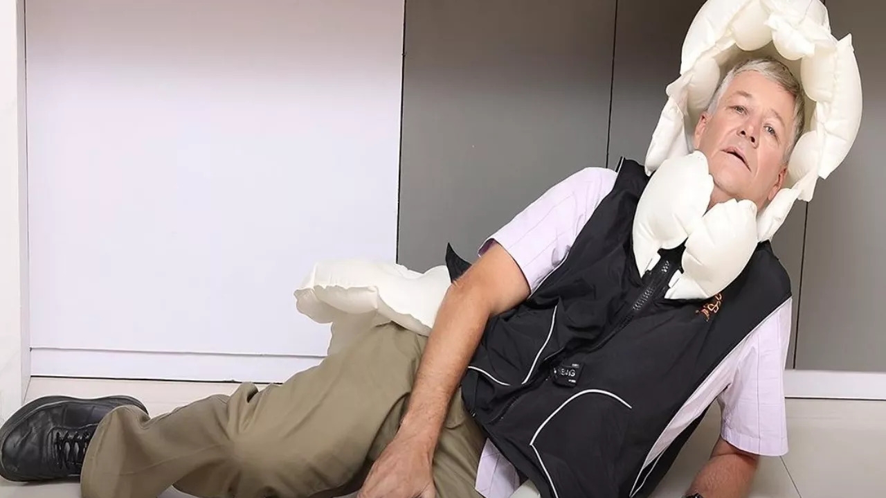 Startup Suzhou Yidaibao lança colete “airbag” vestível para evitar quedas graves de idosos