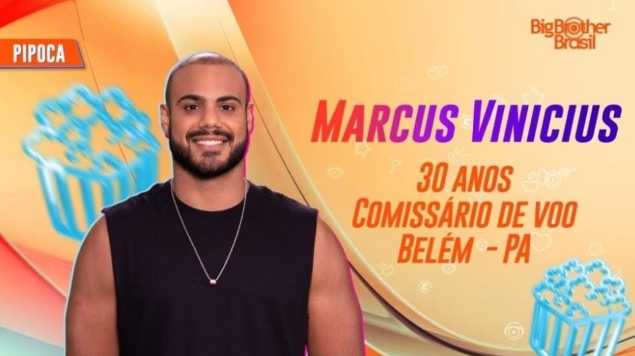 BBB24: Marcus Vinícius é o mais novo integrante do grupo Pipoca