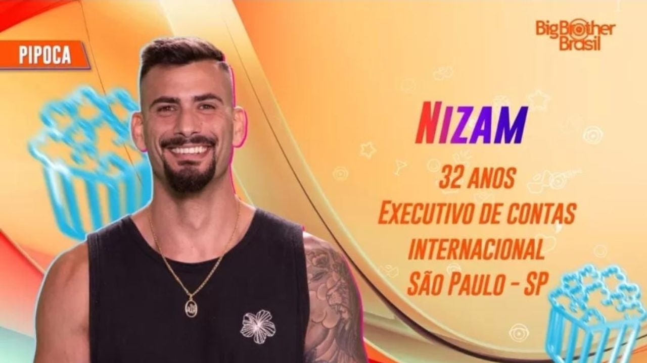 BBB24: Nizam é o mais novo integrante do grupo Pipoca
