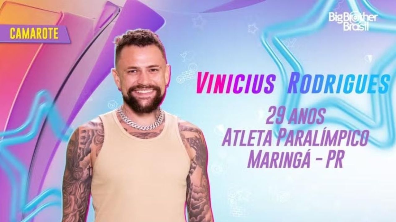 BBB24: Vinicius Rodrigues é o mais novo integrante do Camarote