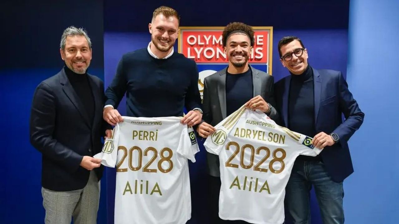 Lucas Perri e Adrielson assinam contrato com o Lyon da França