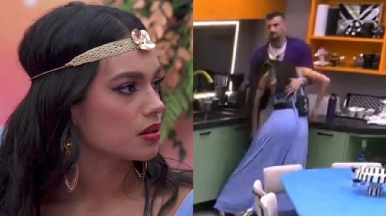 BBB 24: Alane desmaia durante discussão com Nizam