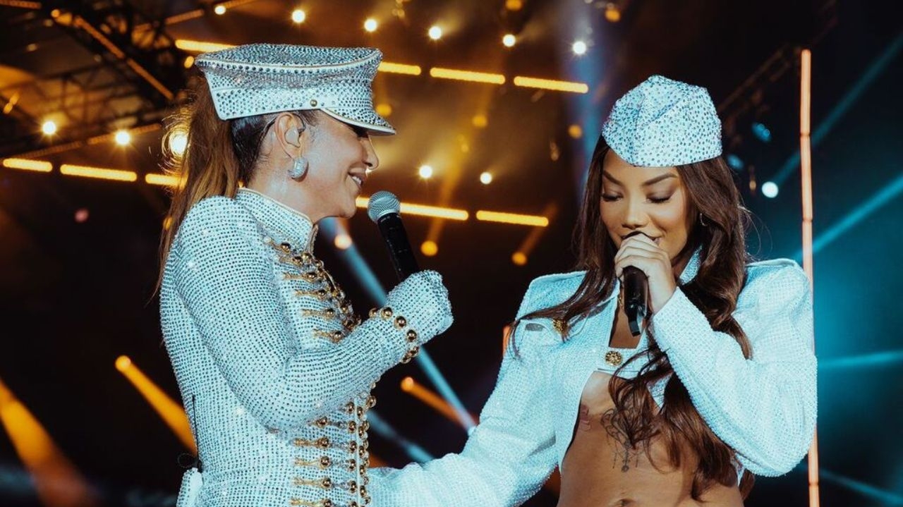 Novo hit de Ivete Sangalo, em parceria com Ludmilla, chega próximo do Top 30 ao Spotify Brasil