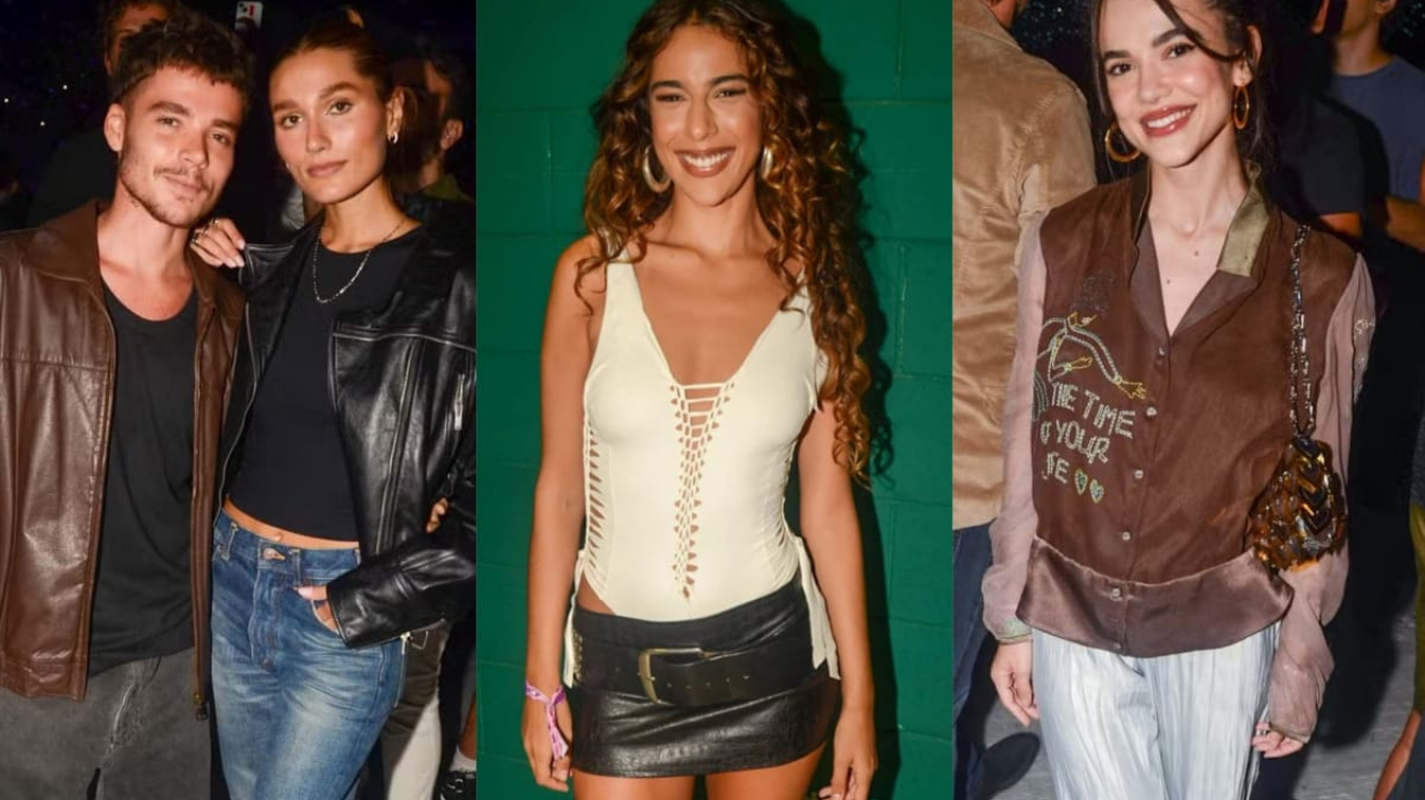 Manu Gavassi, Sasha Meneghel e Marina Sena prestigiam show de Jão