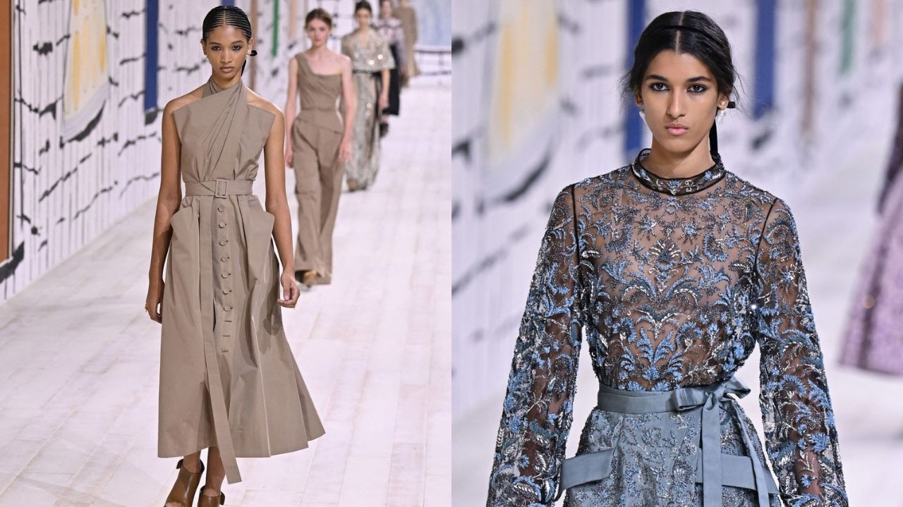 Desfile da Dior: evento traz recriação de looks clássicos no Museu Rodin