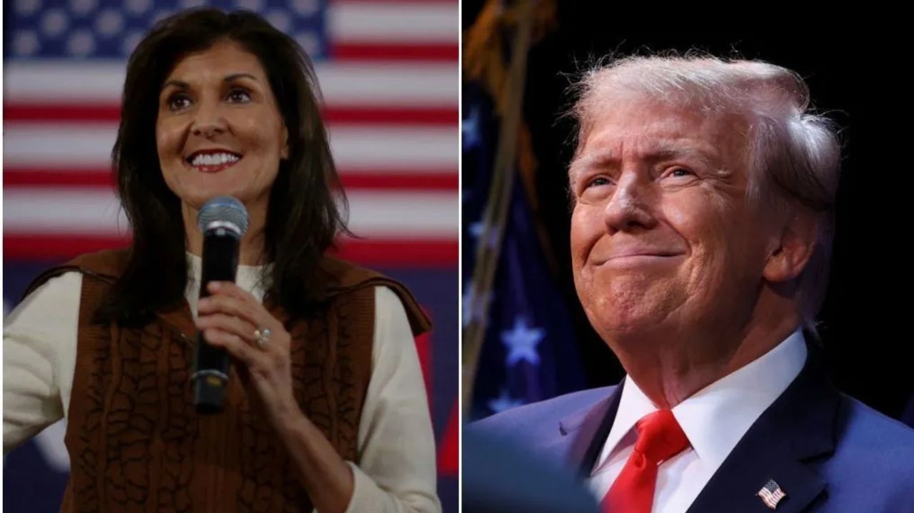 Com desistência de DeSantis, Trump e Haley disputam prévias do Partido Republicano