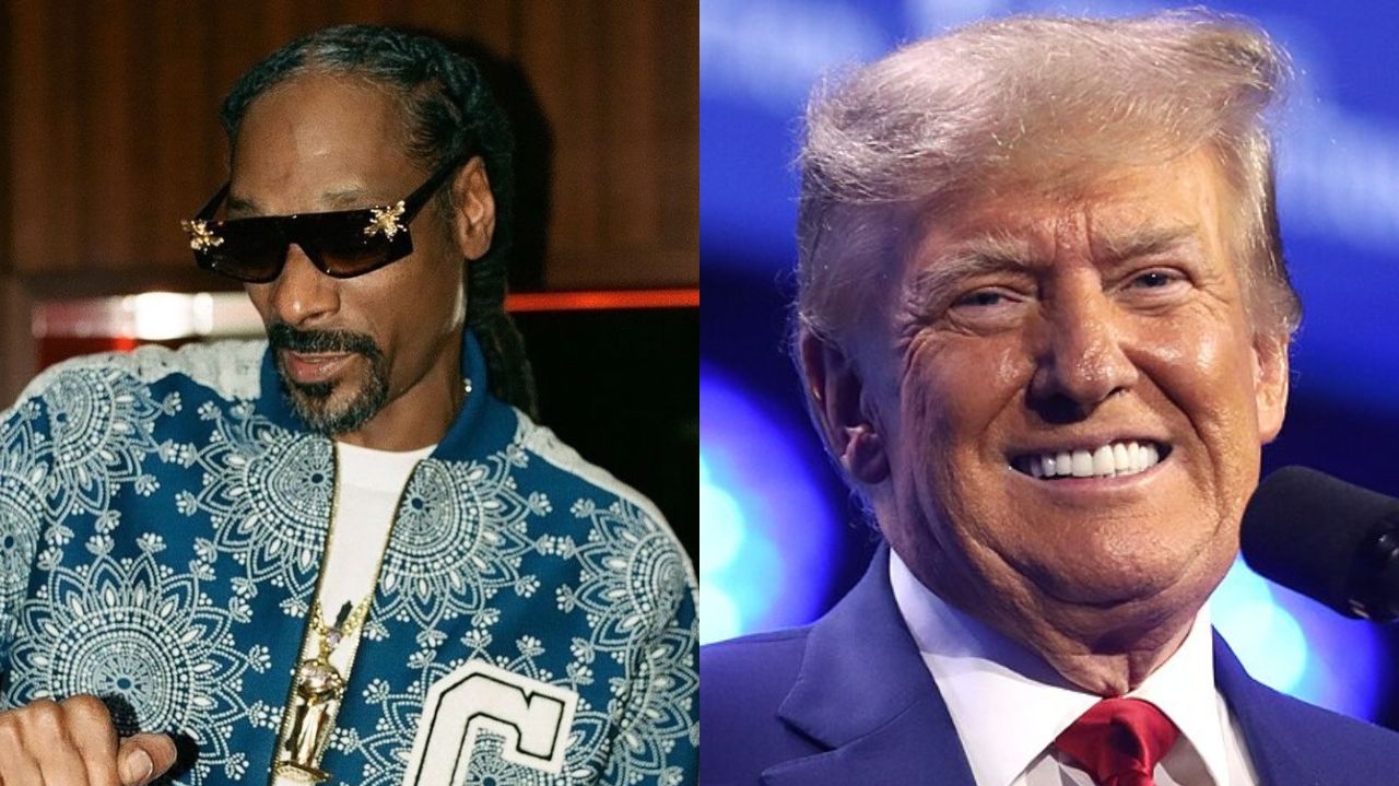 Snoop Dogg muda de opinião e afirma ter amor e respeito por Donald Trump