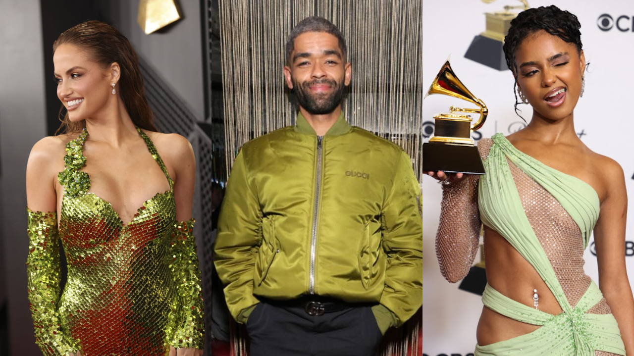 Grammy Awards: verde é a cor destaque no red carpet