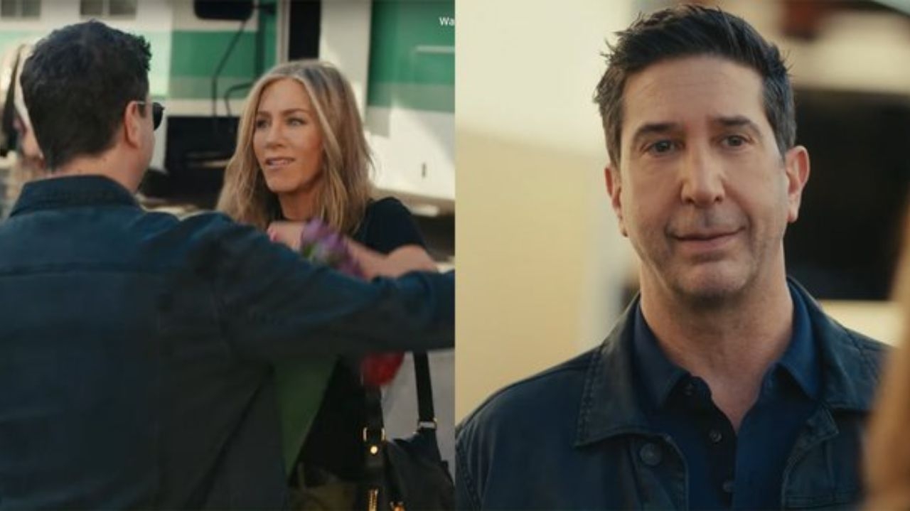 Jennifer Aniston e David Schwimmer, de Friends, se reúnem em comercial para o Super Bowl