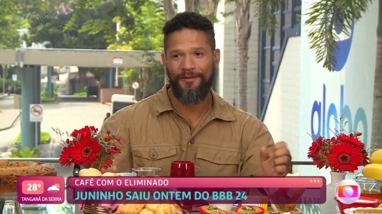 BBB 24: Juninho esclarece controvérsias no “Mais Você” após eliminação