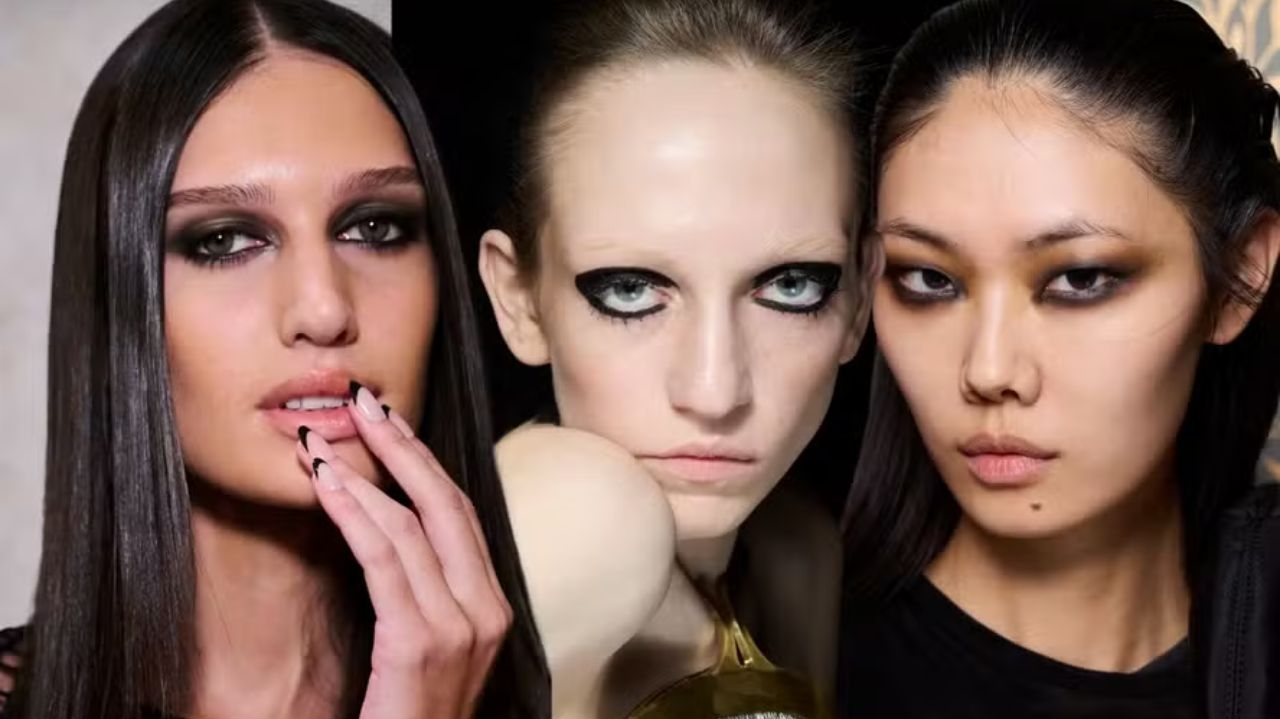 Maquiagem borrada da “messy girl” é a favorita da NYFW