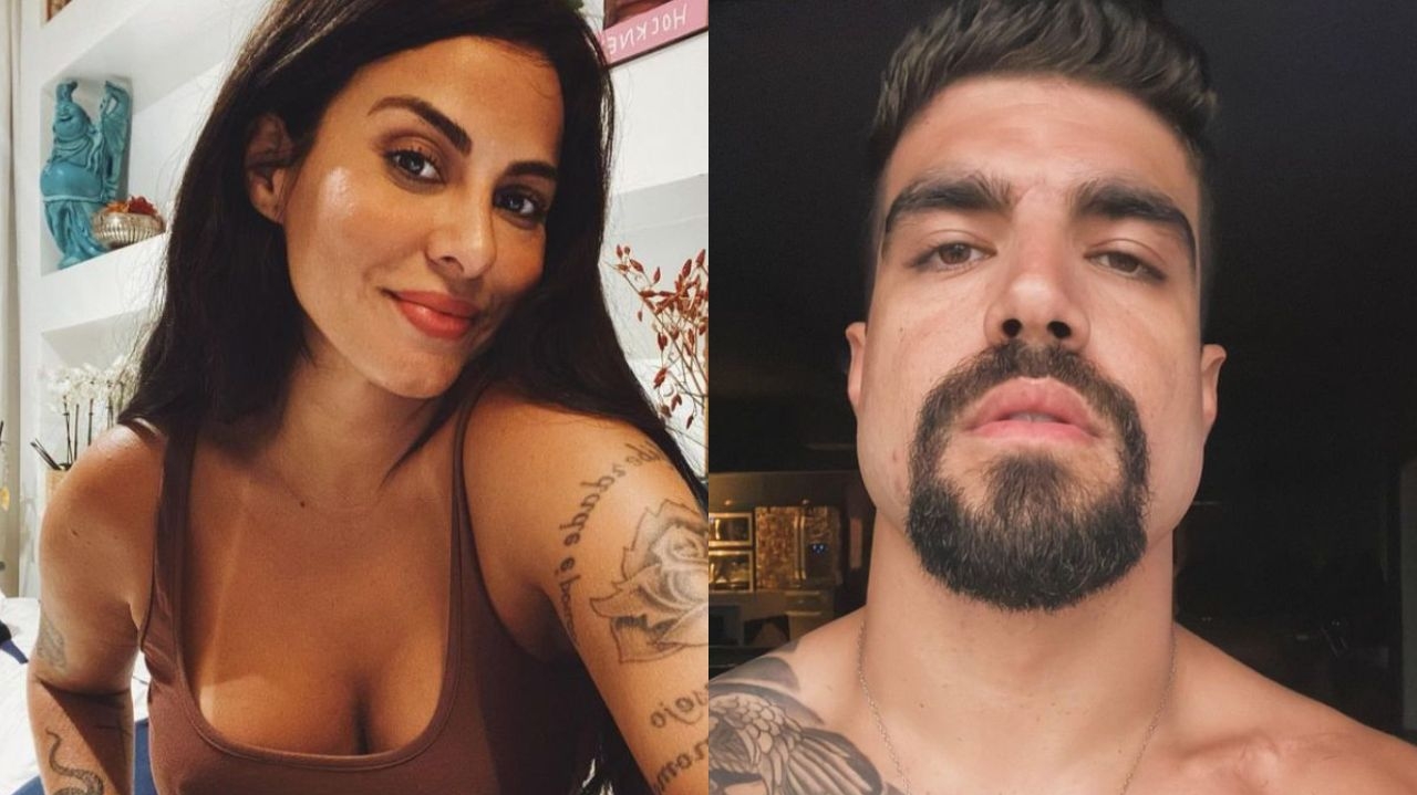 Alinne Rosa e Caio Castro viajam juntos depois do beijão no Carnaval