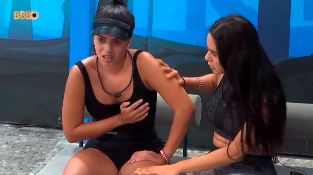 Fernanda é atendida após passar mal no BBB 24