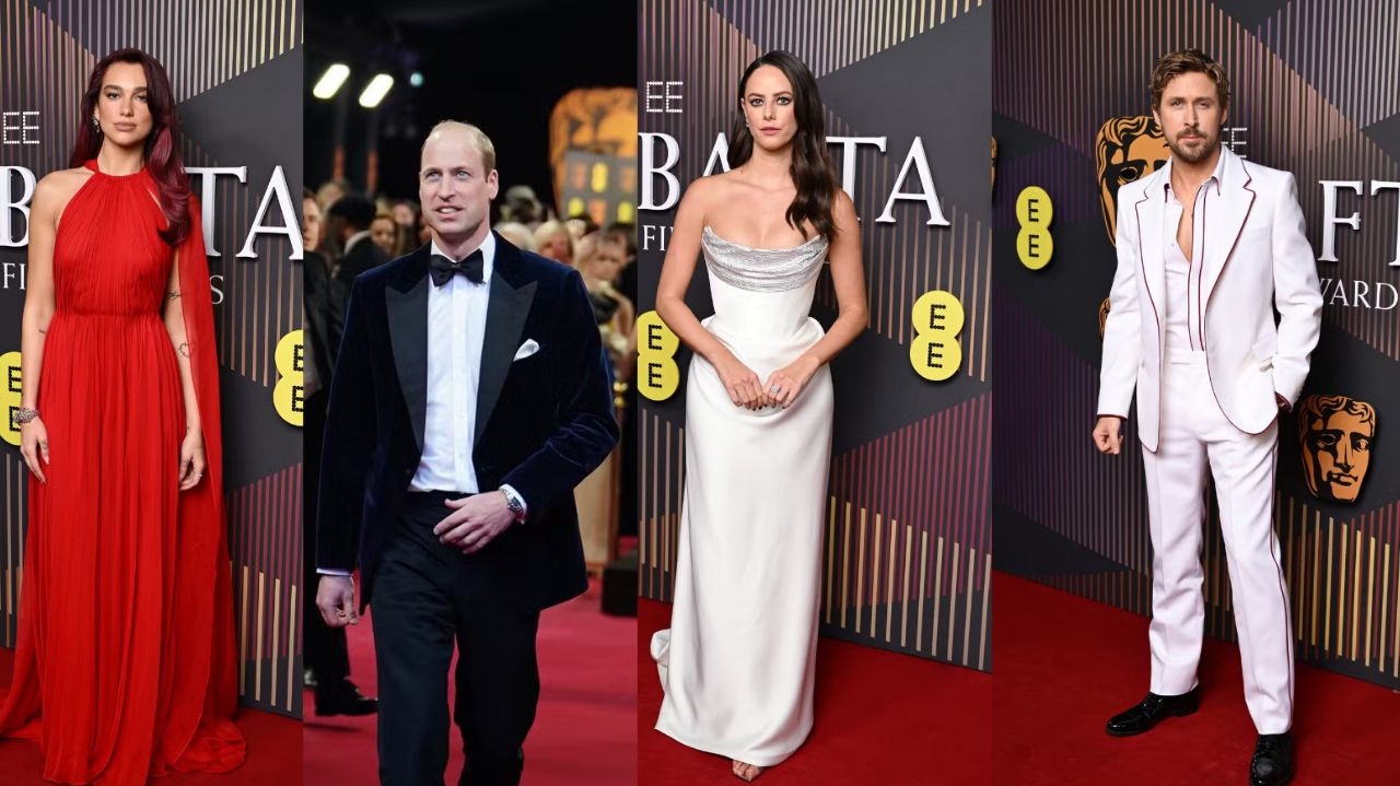 Confira alguns looks das celebridades no Bafta 2024