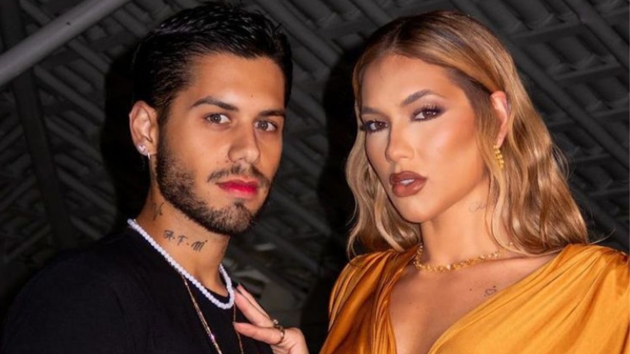 Virginia e Zé Felipe compartilham detalhes do chá revelação de seu terceiro filho