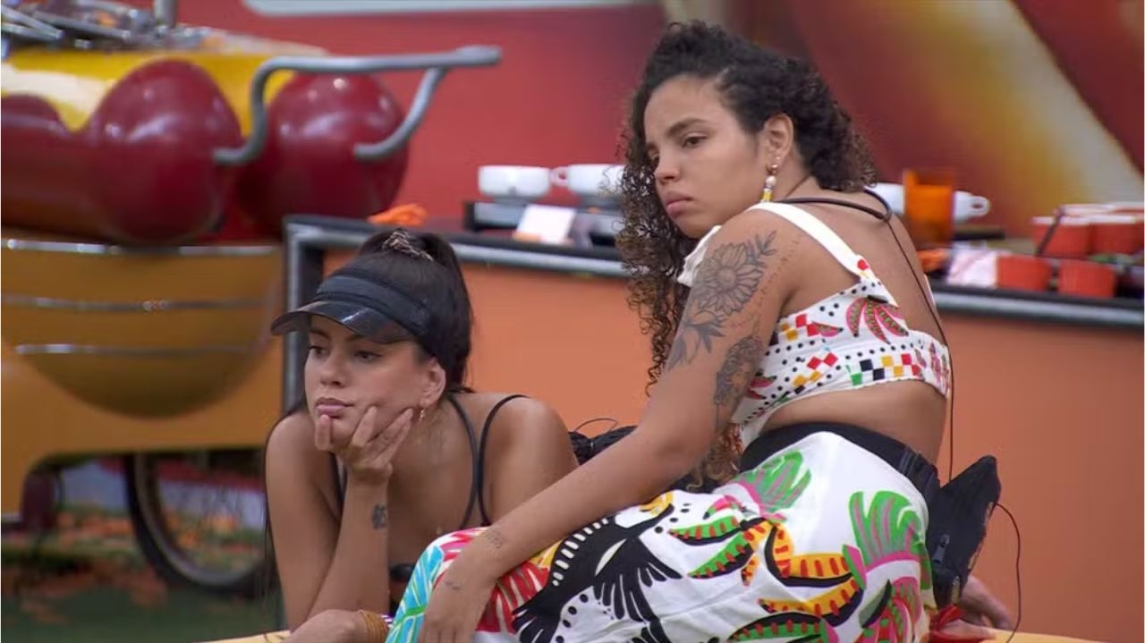 BBB 24: Fernanda e Pitel discutem possíveis cenários pós-paredão