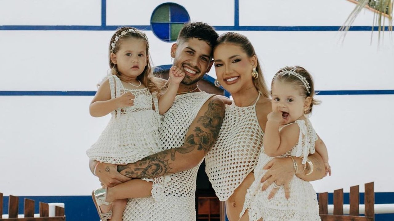 Chá revelação: sexo do terceiro filho de Zé Felipe e Virginia é anunciado