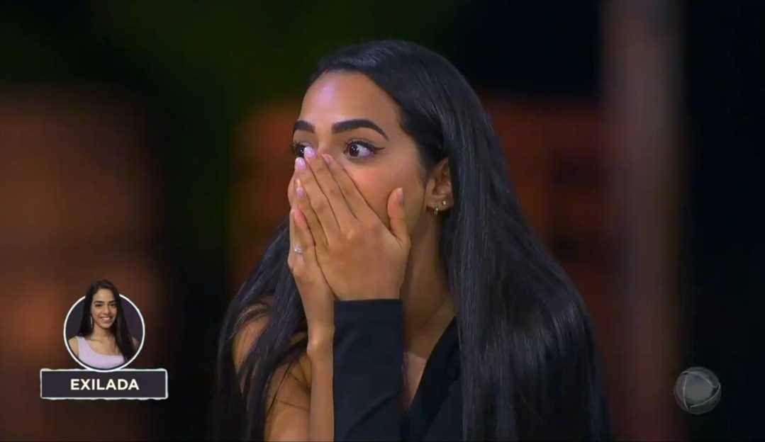 Mirella Gêmea Lacração é a segunda eliminada do Ilha Record