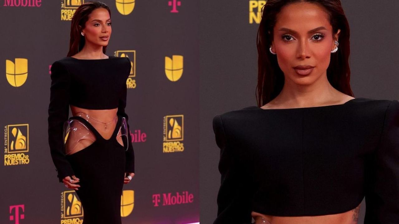 Anitta brilha com look Mugler no Prêmio Lo Nuestro, em Miami